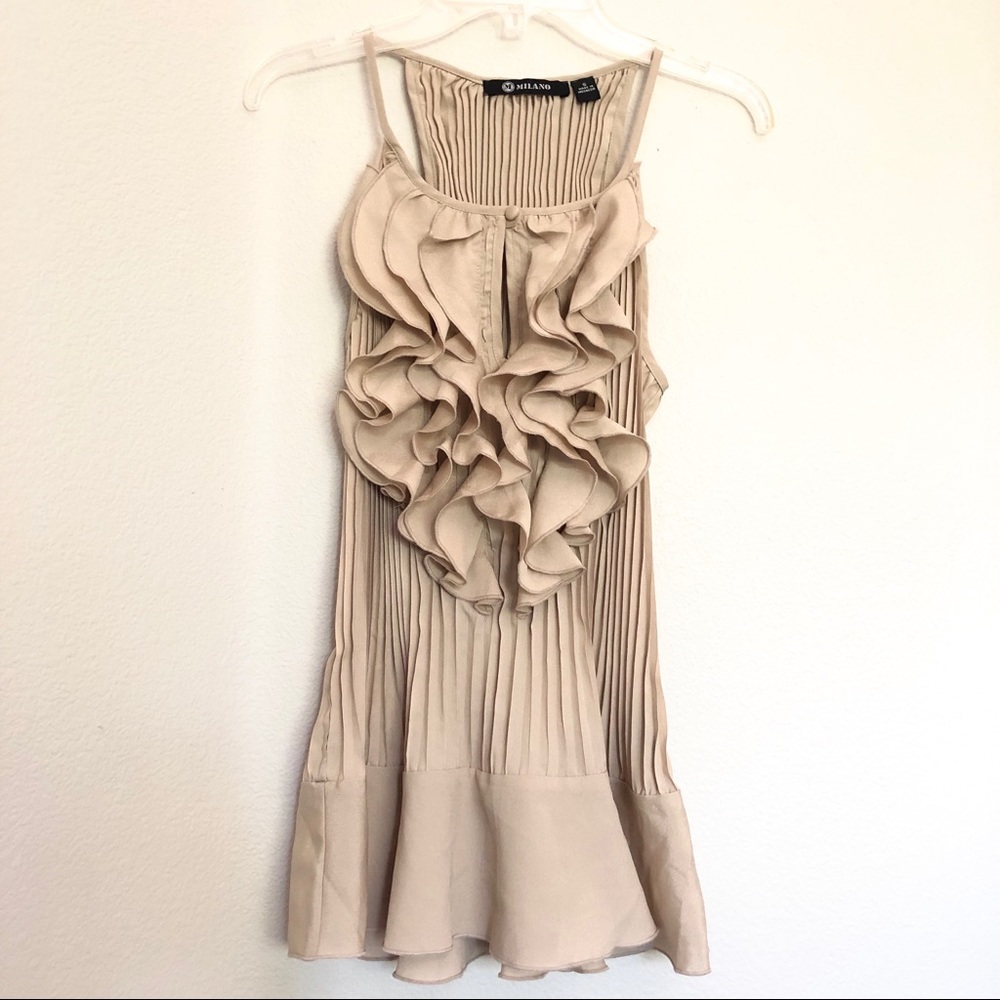 SMALL ruffled blouse